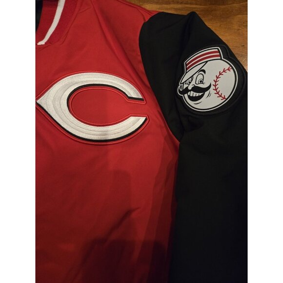 NWT RARE Cincinnati Reds NIKE Dugout Coat Authentic Collection MLB Mens XXL - Picture 7 of 11